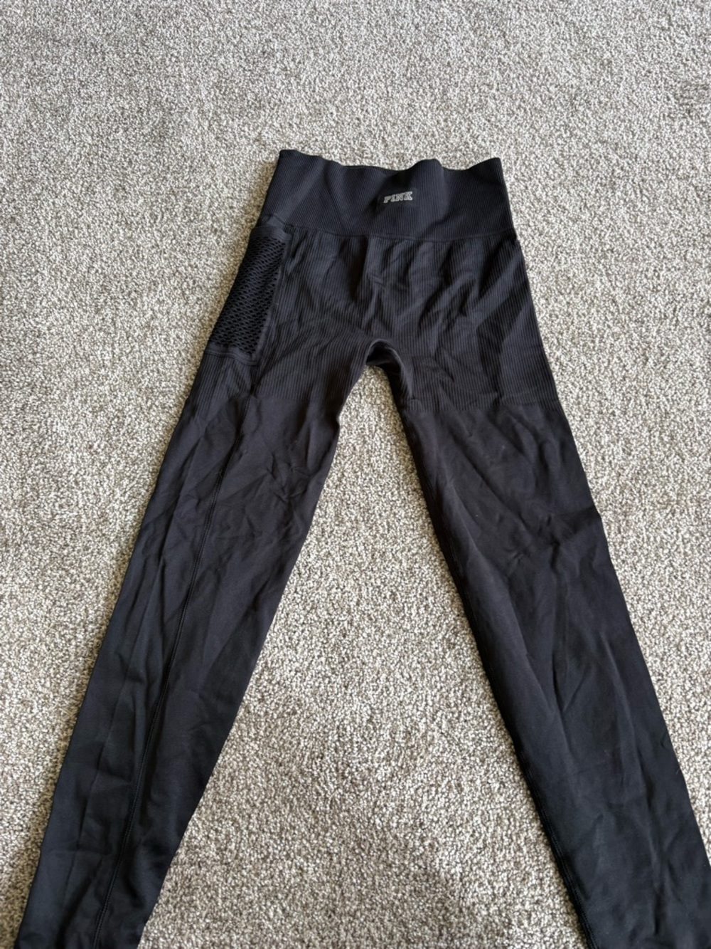 PINK Black Cool & Comfy Leggings